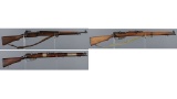 Three British Military Bolt Action Rifles