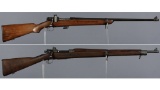 Two U.S. Military Bolt Action Rifles