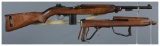 U.S. Inland M1 Semi-Automatic Carbine with Extra Stock