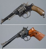 Two Double Action Revolvers
