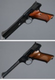 Two Colt Woodsman Semi-Automatic Pistols