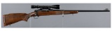 Pre-64 Winchester Model 70 Bolt Action Rifle with Scope