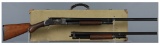 Winchester Model 1897 Slide Action Shotgun Two Barrel Set