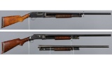 Two Winchester Slide Action Shotguns