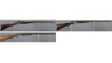 Three American Double Barrel Shotguns