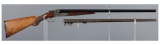 Ithaca 20 Gauge Flues Model Double Barrel Shotgun Two Barrel Set