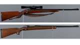 Two Fabrique Nationale Model 98 Bolt Action Rifles