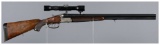 Factory Engraved German Boxlock Three Barrel Shotgun Drilling