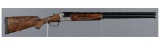 Factory Engraved Krieghoff Teck Over/Under Shotgun