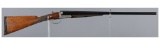 Game Scene Engraved Joh. Sigott Boxlock Double Barrel Shotgun