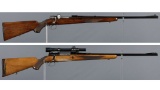 Two Fabrique Nationale Model 98 Bolt Action Rifles