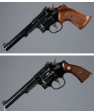 Two Smith & Wesson K-Frame Double Action Revolvers