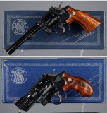 Two Smith & Wesson Revolvers