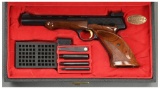 Belgian Browning Medalist Semi-Automatic Pistol with Case