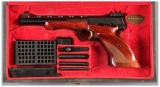 Belgian Browning Medalist Semi-Automatic Pistol with Case