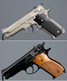 Two Smith & Wesson Semi-Automatic Pistols