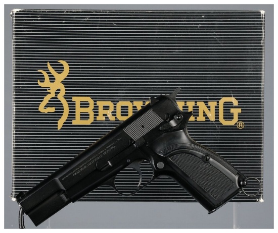 Poignées Browning High Power MK3 En Noyer - Marque KSD - Neuf Pour Pistolet