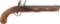 William Buchele Flintlock Kentucky Pistol