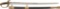 U.S. Model 1850 Foot Officer's Sword and Scabbard