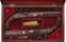 Cased Engraved Pair of William Chance Flintlock Dueling Pistols