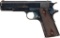 Early Production Colt Government Model Semi-Automatic Pistol
