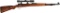 WWII German Mauser K98k High Turret Sniper Rifle with Scope