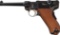 DWM Model 1900 Commercial Luger Semi-Automatic Pistol