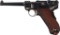 DWM 1900 American Eagle U.S. Army Test Luger Pistol with Holster