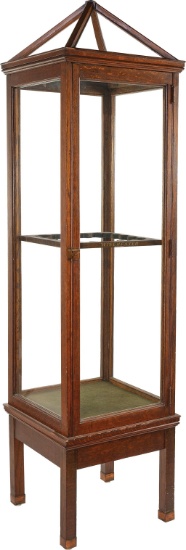 Glass Winchester Store Display Gun Cabinet