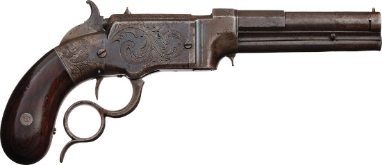 Smith & Wesson No. 1 Small Frame, Lever Action Repeating Pistol
