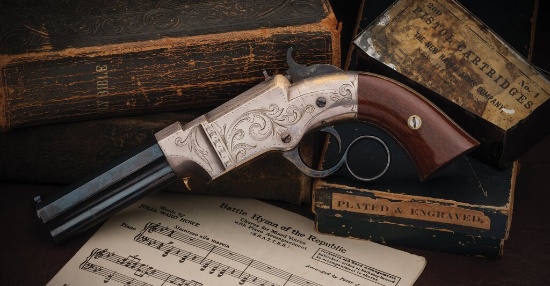 Presentation New Haven Arms Co. Volcanic Lever Acton Pistol