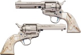 Pair of Factory Engraved Colt Single Action Army Revolvers