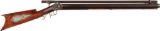 Engraved, Silver Mounted Wesson Box Lock Percussion Target Rifle