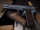 Engraved J.D. Buchanan Presented Colt National Match Pistol