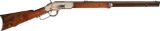 Antique Special Order Nickel Finish Winchester Model 1873 Rifle