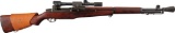 U.S. Springfield M1D Semi-Automatic Sniper Rifle with Scope