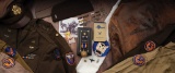 WWII Painted A-2 Flight Jacket Belonging to P-38 Pilot