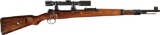 WWII German Mauser K98k High Turret Sniper Rifle with Scope