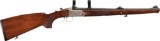 Factory Engraved Gebruder Merkel K1 Single Shot Rifle