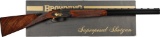 Belgian Browning Bicentennial Superposed Shotgun with Box