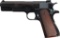 WWII U.S. 21st Infantry Regiment Colt Service Model Ace Pistol