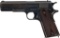 World War I U.S. Colt Model 1911 Pistol
