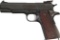 U.S. Colt Model 1911A1 National Match Semi-Automatic Pistol