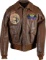 World War II B-24 The Bull Snooker A-2 Flight Jacket