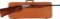 Engraved Belgian Browning Grade II .22 Auto Rifle with Case