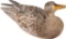 Spoonbill Duck Carved Hardwood Decoy by Allen