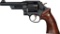 Engraved and Gold Inlaid Smith & Wesson Model 58 Revolver