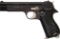 Swiss Army SIG P210 Pistol with Holster Rig
