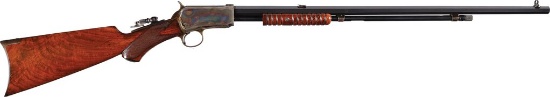 Casehardened Winchester Deluxe Model 1890 Slide Action Rifle