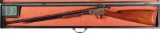 Antique Winchester First Model Model 1890 Rifle with Case